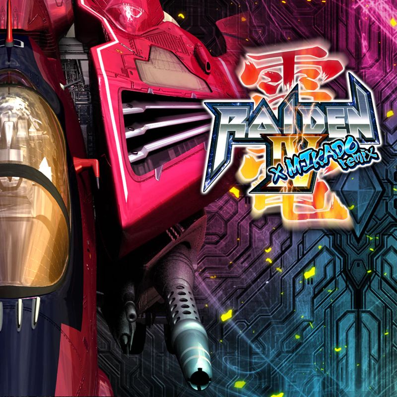 Raiden IV x MIKADO remix Special Edition box art for Playstation 4